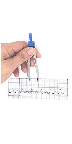 EKG ECG Caliper Electrocardiogram Divider Blue