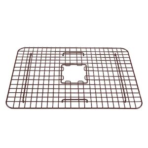 sinksense foster 25" x 17" kitchen sink bottom grid, antique brown