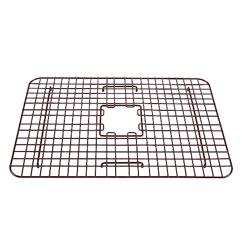 SinkSense Foster 25" x 17" Kitchen Sink Bottom Grid, Antique Brown