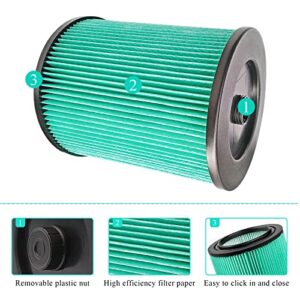 17912 H'epa Filter Replacement Fit for Cr'aftsman 9-17912 Wet/Dry Vacuum Filter with High Efficiency Particle Air