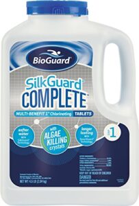 bioguard silkguard complete 1 inch chlorinating tablets (4.5 lb)