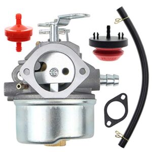 autokay snow blower generator carburetor for tecumseh hmsk80 hmsk90 8hp 9hp 10hp lh318sa lh358sa for chipper shredder 640054 640349 carb