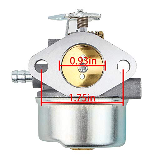 AUTOKAY Snow Blower Generator Carburetor for Tecumseh HMSK80 HMSK90 8hp 9hp 10hp LH318SA LH358SA for Chipper Shredder 640054 640349 Carb