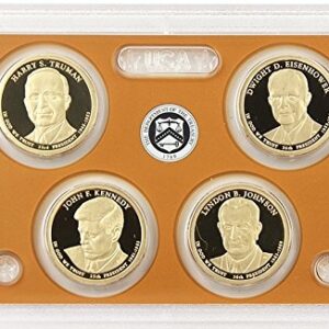 2015 S US Presidential Proof Set Beautiful Cameo Finish Proof