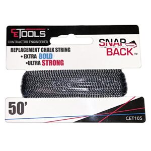 ce tools precision ultra strong extra bold woven nylon replacement string