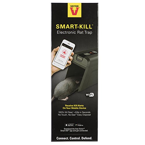 Victor M2 Smart-Kill Humane Wi-Fi Enabled Electronic Rat Trap Killer