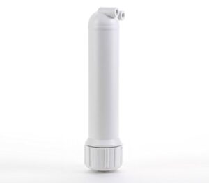 hydronix mh03-1812wh-qc quick connect ro membrane housing for 30, 50, 75, 100 & 125 gpd membranes - white, 1/4" qc ports
