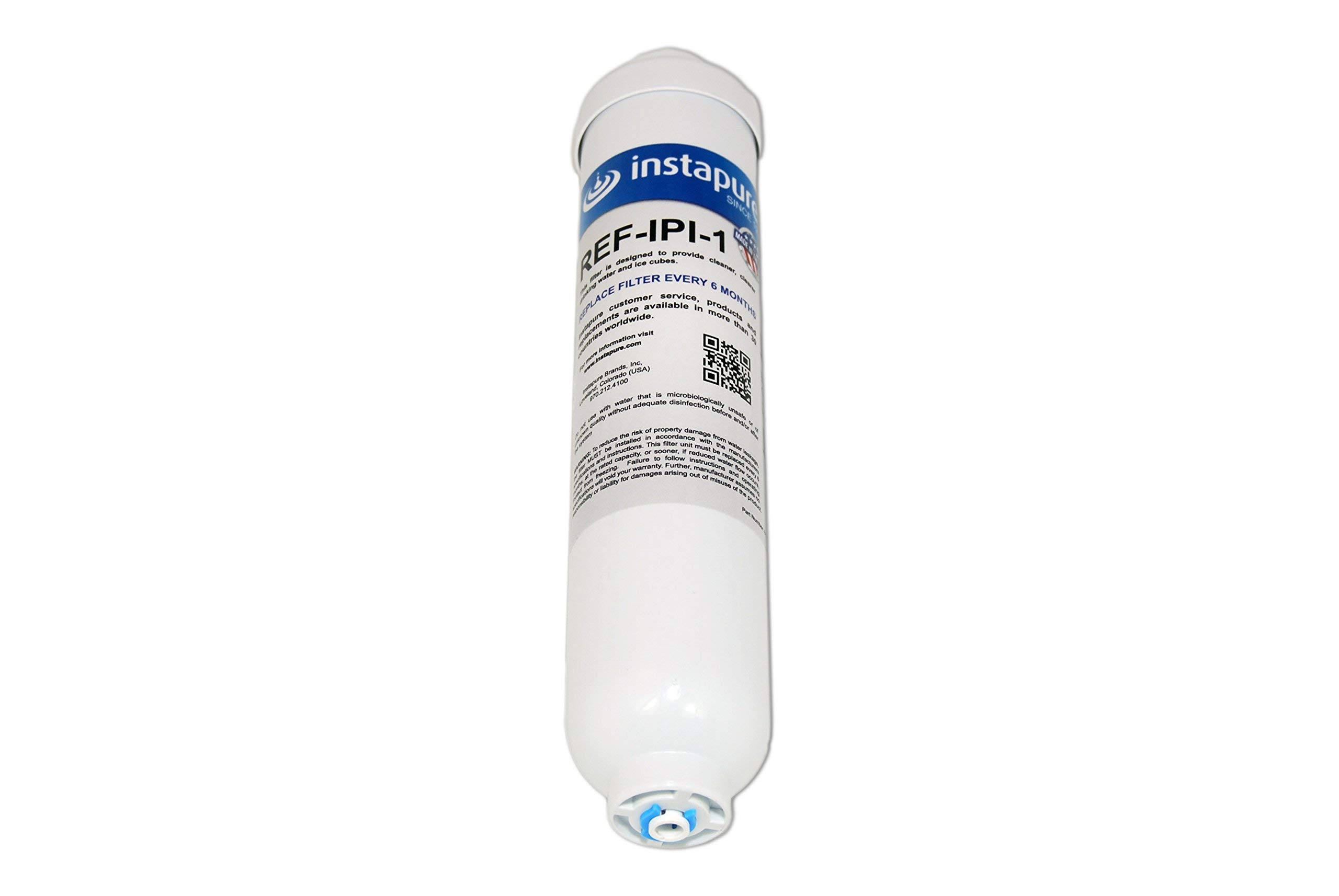 Instapure IR30/REF-IPI-1 Compatible Made in USA Refrigerator Filter. Instapure REF-IPI-1 ULTRA filter replaces WaterPik® InstaPure® IF30, IF-30, IF30A, IF-30A, IF31, IF-31, IF-35