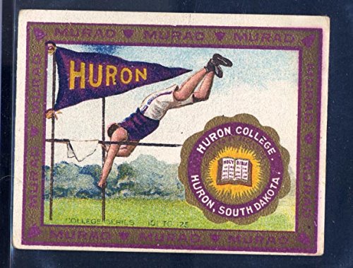 Huron College Screaming Eagles (South Dakota) - 1910 College Sports Series Card - T51 Murad Tobacco - Pole Vault