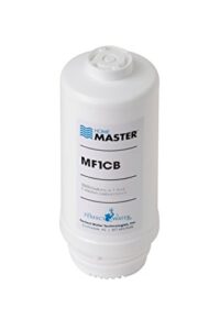 home master mf1cb mini replacement filter, 6x4.5, white