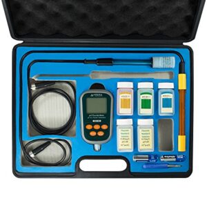 Apera Instruments, LLC AI4725 WS100 Fluoride/pH Portable Meter Kit with 3-in-1 Fluoride Probe