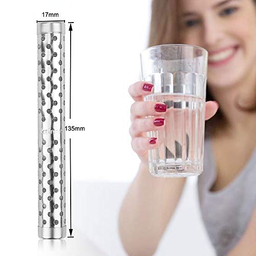 Portable Alkaline Hydrogen Water Ionizer Stick Stainless Healthy pH Lonizer Sealed with Plastic Wrapper Travel (2)