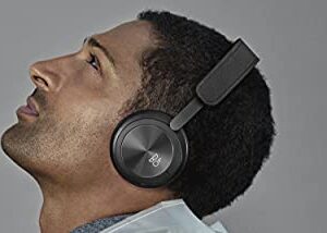 B&O PLAY by Bang & Olufsen Beoplay H8i Wireless Bluetooth On-Ear Headphones with Active Noise Cancellation (ANC), Transparency mode and Microphone Black - 1645126