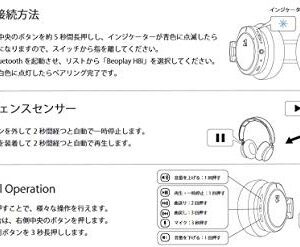 B&O PLAY by Bang & Olufsen Beoplay H8i Wireless Bluetooth On-Ear Headphones with Active Noise Cancellation (ANC), Transparency mode and Microphone Black - 1645126