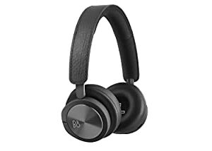 B&O PLAY by Bang & Olufsen Beoplay H8i Wireless Bluetooth On-Ear Headphones with Active Noise Cancellation (ANC), Transparency mode and Microphone Black - 1645126