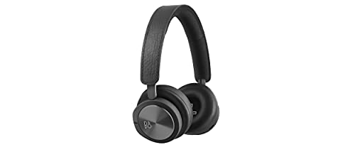 B&O PLAY by Bang & Olufsen Beoplay H8i Wireless Bluetooth On-Ear Headphones with Active Noise Cancellation (ANC), Transparency mode and Microphone Black - 1645126