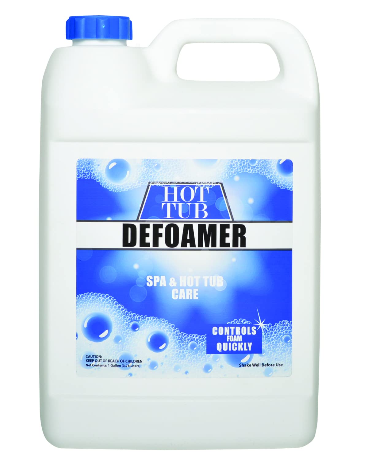 Spa & Hot Tub Defoamer - Gallon - Quickly Removes Foam Without The Use of Harsh Chemicals, Eco-Friendly Safe Silicone Emulsion Formula - Concentrate