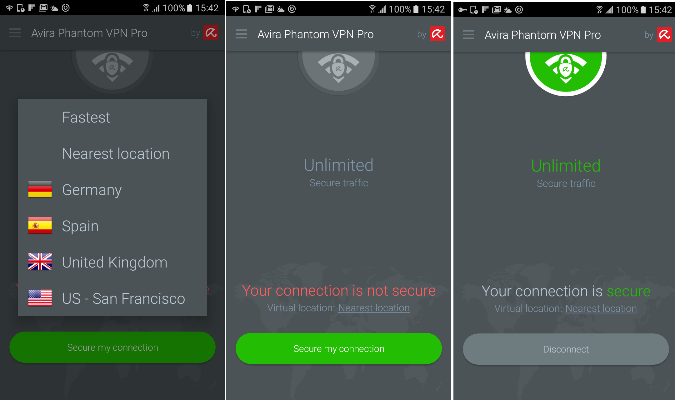 Avira Phantom VPN Pro 2018 | 1 User | 1 Year Unlimited [Online Code]