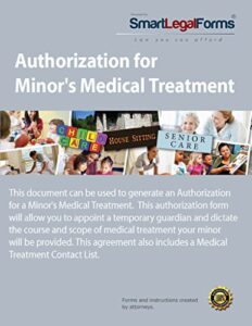 authorization for minor's medical treatment [instant access]
