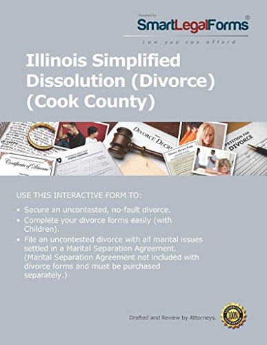 Illinois Simplified Dissolution of Marriage or Civil Union (Cook County) [Instant Access]