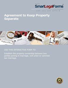 agreement to keep property separate [instant access]