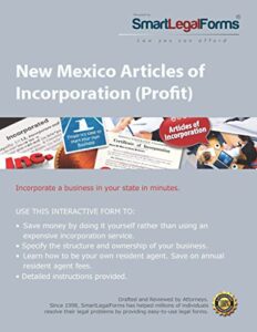 articles of incorporation (profit) - nm [instant access]