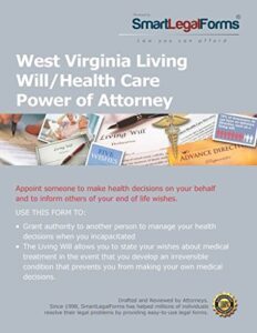 living will and health care power of attorney - west virginia [instant access]