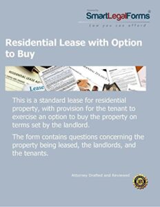 residential lease with purchase option [instant access]
