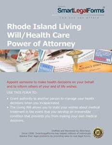 living will and health care power of attorney - rhode island [instant access]