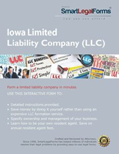 certificate of organization of llc - ia [instant access]