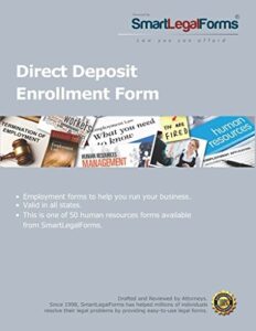direct deposit enrollment form [instant access]