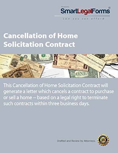 Cancellation of Home Solicitation Contract [Instant Access]