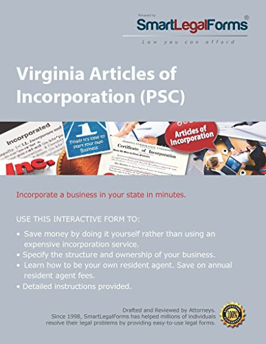 Articles of Incorporation (PSC) - VA [Instant Access]