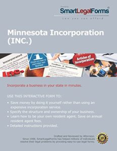 articles of incorporation (profit) - mn [instant access]