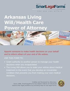 living will and health care power of attorney - arkansas [instant access]