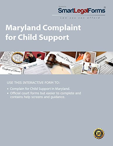 Complaint for Child Support - MD [Instant Access]