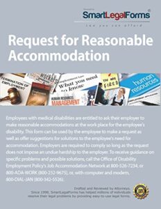 request for reasonable accommodation [instant access]