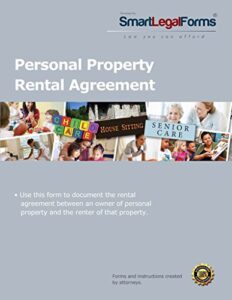 personal property rental agreement [instant access]