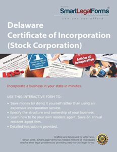 certificate of incorporation (stock corporation) - de [instant access]