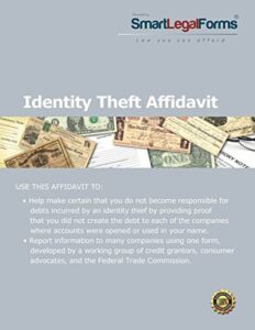 identity theft affidavit [instant access]