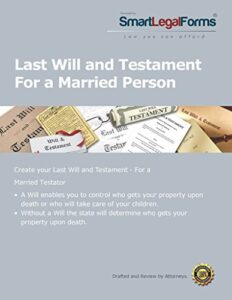 will for a married person [instant access]