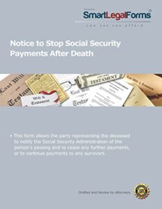 notice to stop social security payments after death [instant access]