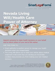 living will and health care power of attorney - nevada [instant access]
