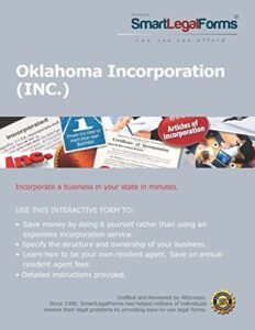 articles of incorporation - ok [instant access]