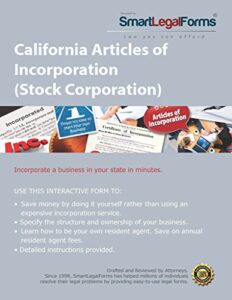 articles of incorporation (sc) - ca [instant access]