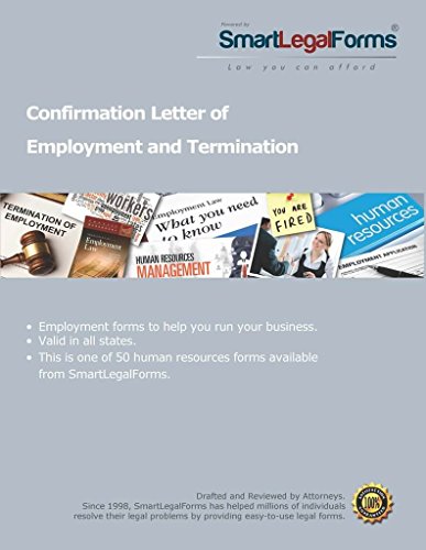 Confirmation Letter of Employment and Termination [Instant Access]