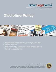 discipline policy [instant access]