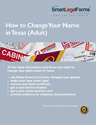 TX Adult Name Change [Instant Access]