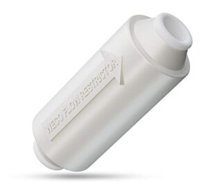 weco flow restrictor with 1/4" ez push connectors (1200 ml/min)