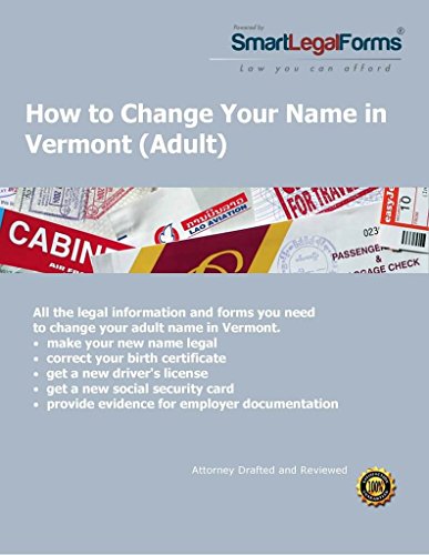 VT Adult Name Change [Instant Access]